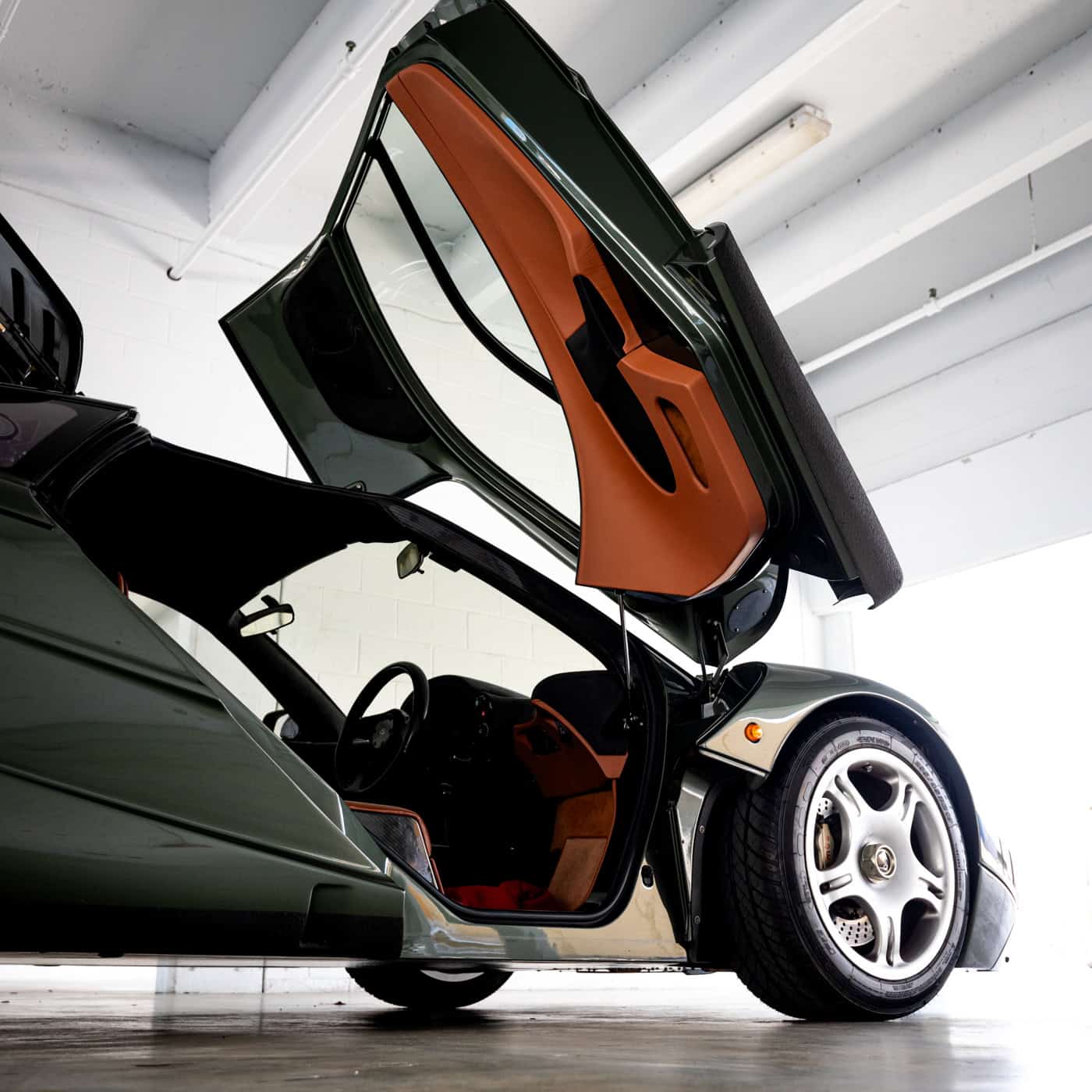 1995 McLaren with an open door